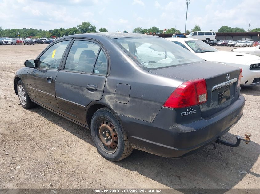 2HGES26703H624110 | 2003 HONDA CIVIC