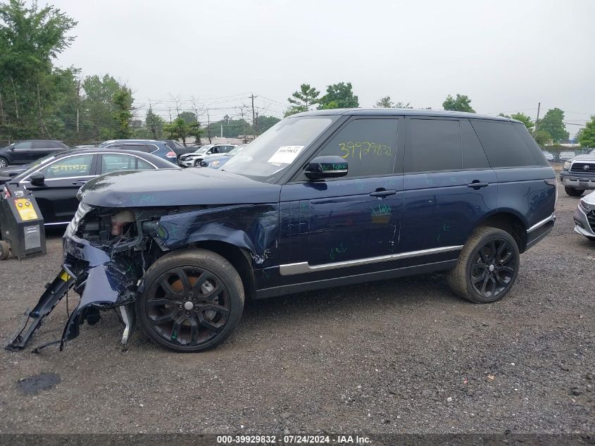 2015 Land Rover Range Rover 5.0L V8 Supercharged VIN: SALGS2TF8FA238761 Lot: 39929832