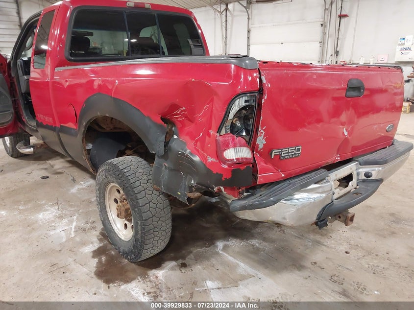 2003 Ford F-250 Lariat/Xl/Xlt VIN: 1FTNX21P83ED31151 Lot: 39929833