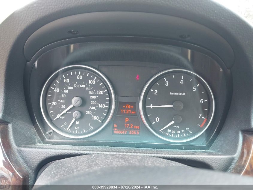 2007 BMW 328I VIN: WBAVA33597P140946 Lot: 39929834