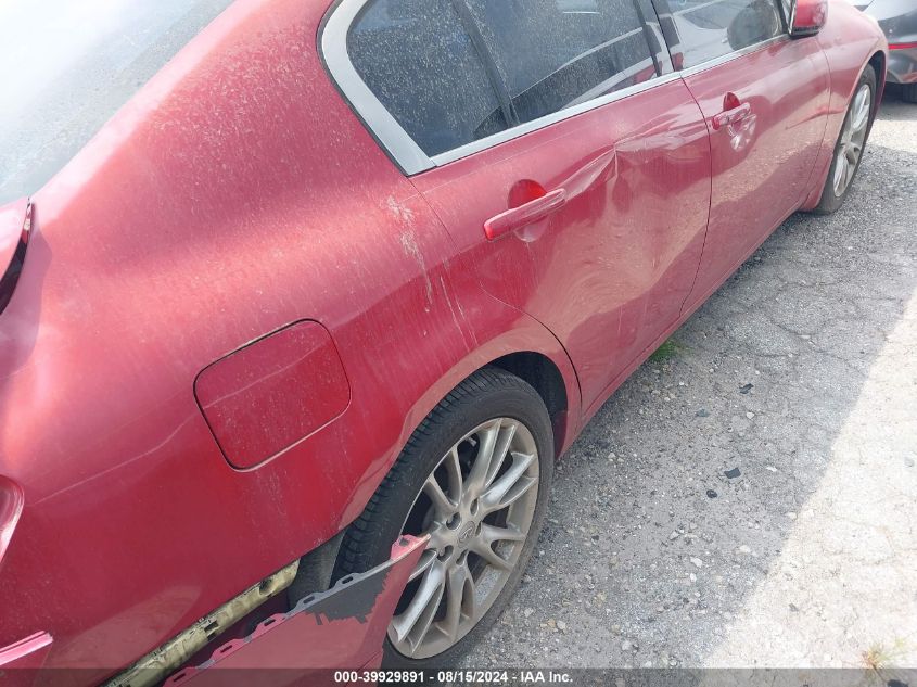 2008 Infiniti G35 Journey VIN: JNKBV61E58M212712 Lot: 39929891