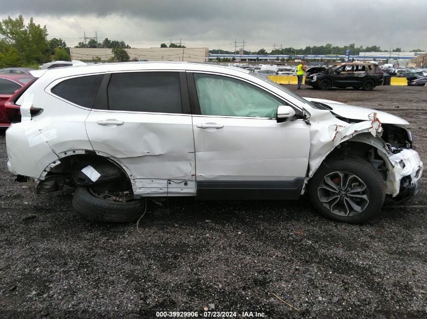 2021 Honda Cr-V Awd Ex VIN: 2HKRW2H57MH663396 Lot: 39929906