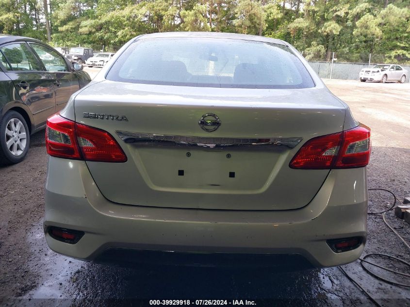 2017 Nissan Sentra S VIN: 3N1AB7AP1HY401080 Lot: 39929918