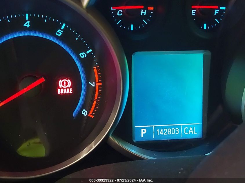 2011 Chevrolet Cruze Ls VIN: 1G1PC5SH4B7225692 Lot: 39929922