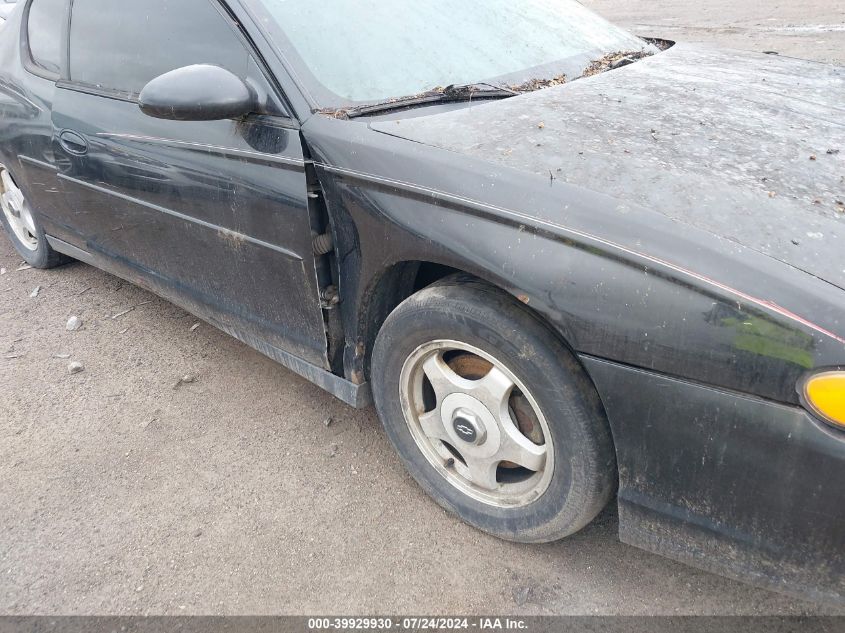 2003 Chevrolet Monte Carlo Ls VIN: 2G1WW12E939406708 Lot: 39929930