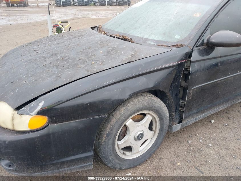 2G1WW12E939406708 | 2003 CHEVROLET MONTE CARLO