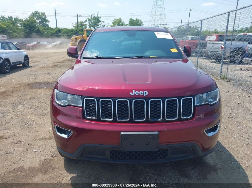 2018 Jeep Grand Cherokee Laredo E 4X4 VIN: 1C4RJFAG4JC121097 Lot: 39929938