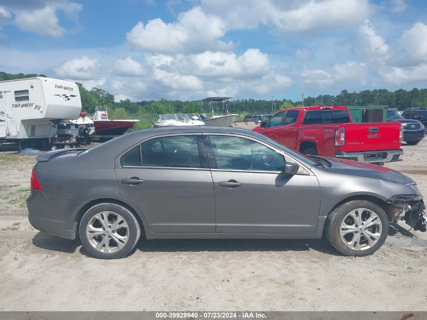 2012 Ford Fusion Se VIN: 3FAHP0HA4CR253747 Lot: 39929940
