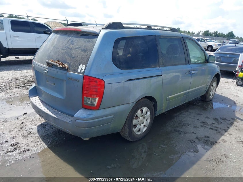 2007 Hyundai Entourage Gls/Limited/Se VIN: KNDMC233876040439 Lot: 39929957
