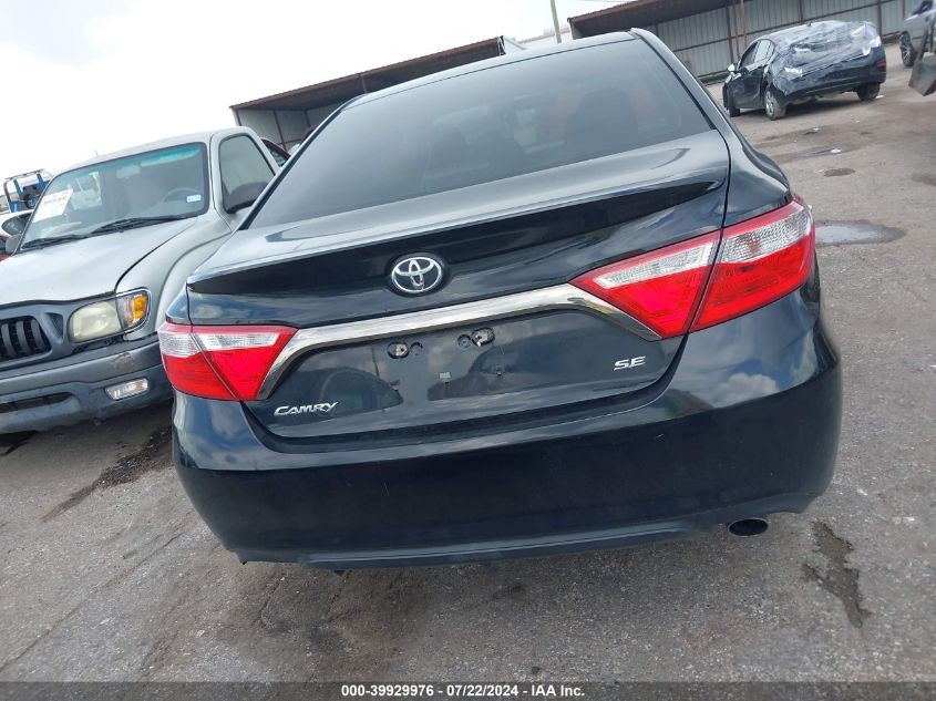 2015 Toyota Camry Se VIN: 4T1BF1FKXFU105406 Lot: 39929976