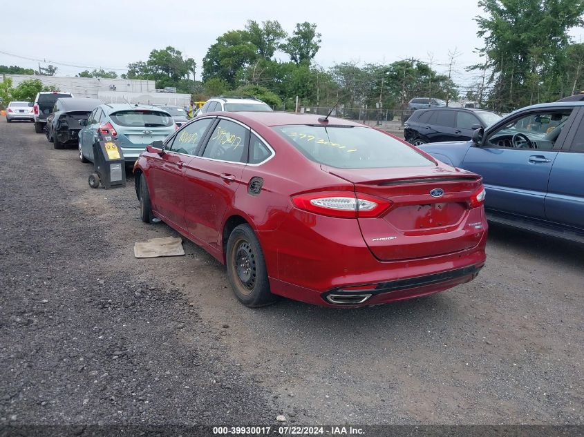 3FA6P0D95DR187181 | 2013 FORD FUSION