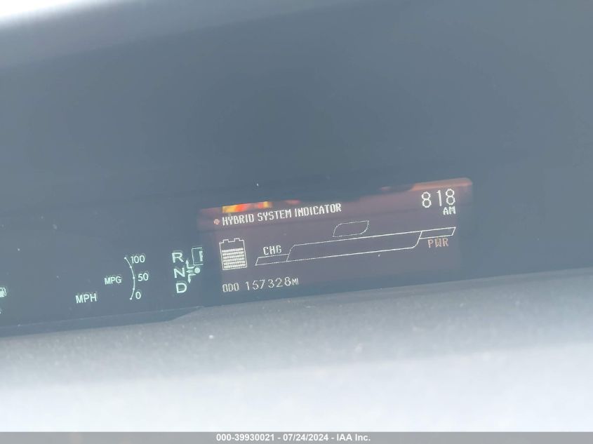 2011 Toyota Prius VIN: JTDKN3DU5B1424036 Lot: 39930021