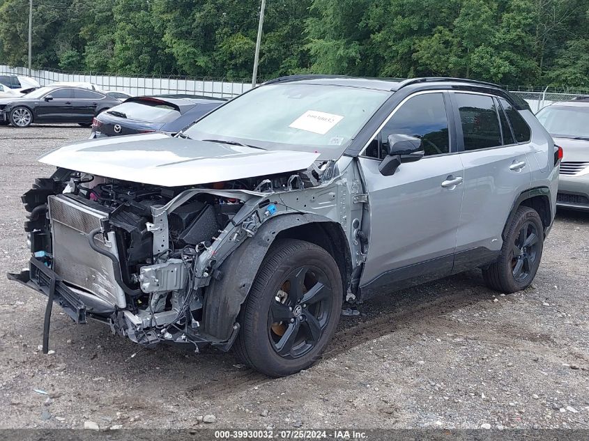 2020 Toyota Rav4 Hybrid Xse VIN: JTMEWRFV6LJ036463 Lot: 39930032