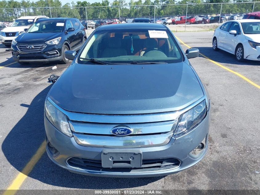 2012 Ford Fusion Se VIN: 3FAHP0HG2CR372224 Lot: 39930051