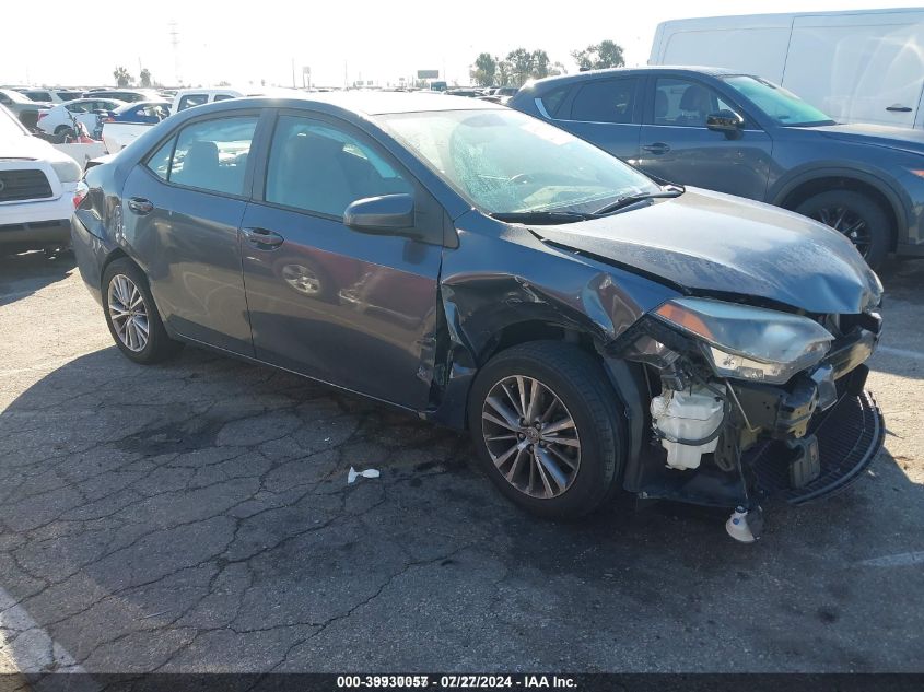 2015 TOYOTA COROLLA LE PLUS - 5YFBURHE9FP323687