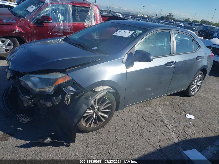 5YFBURHE9FP323687 2015 TOYOTA COROLLA - Image 2