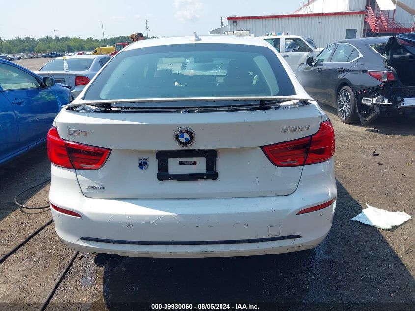 2018 BMW 330I Gran Turismo xDrive VIN: WBA8Z9C54JG827705 Lot: 39930060