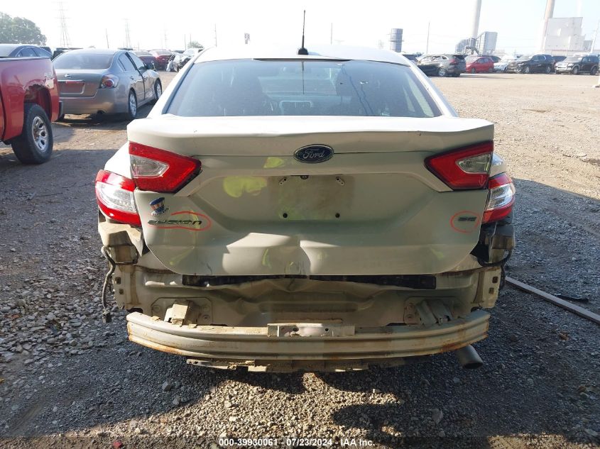 2016 Ford Fusion Se VIN: 1FA6P0H7XG5127736 Lot: 39930061