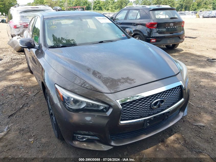 2014 Infiniti Q50 Premium VIN: JN1BV7AR8EM692575 Lot: 39930088