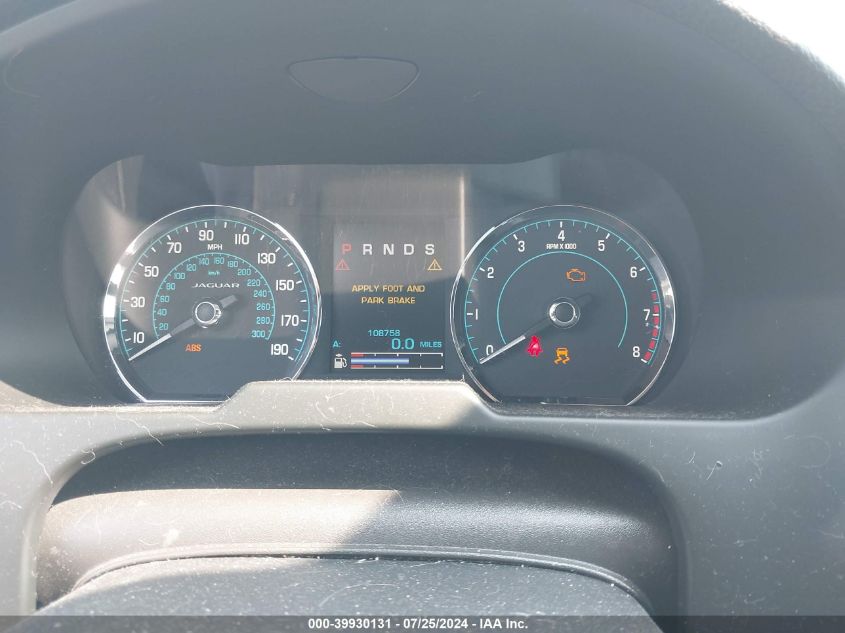 2014 Jaguar Xf V6 Sc VIN: SAJWJ0EF4E8U10184 Lot: 39930131