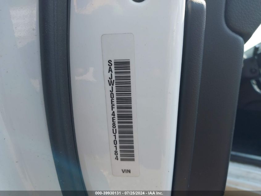 2014 Jaguar Xf V6 Sc VIN: SAJWJ0EF4E8U10184 Lot: 39930131