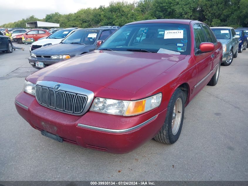 2001 Mercury Grand Marquis Gs VIN: 2MEFM74W41X612354 Lot: 39930134