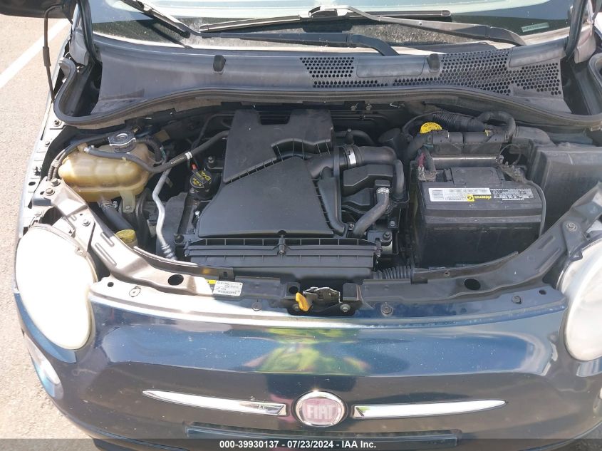 2013 Fiat 500 Pop VIN: 3C3CFFAR9DT574752 Lot: 39930137