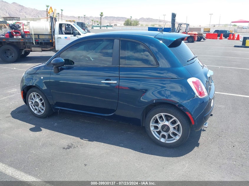 2013 Fiat 500 Pop VIN: 3C3CFFAR9DT574752 Lot: 39930137