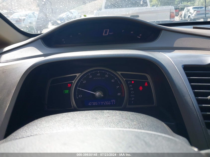 2008 Honda Civic Ex VIN: 1HGFA16888L091590 Lot: 39930145