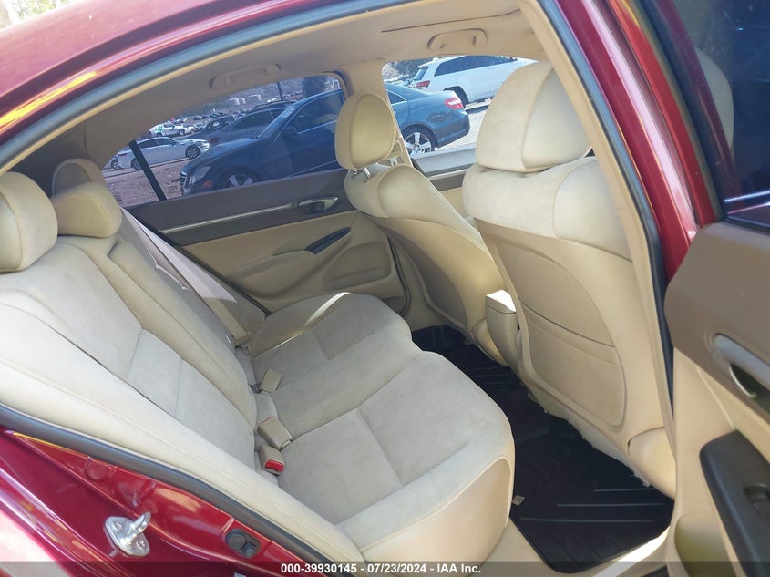 2008 Honda Civic Ex VIN: 1HGFA16888L091590 Lot: 39930145