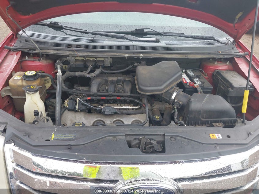 2008 Ford Edge Sel VIN: 2FMDK38C18BA80930 Lot: 39930158