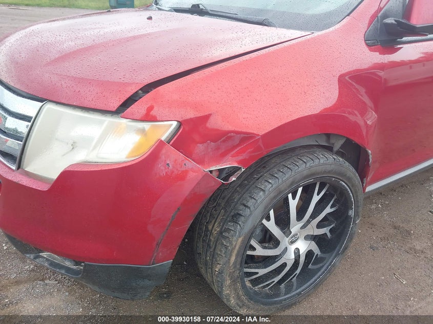 2008 Ford Edge Sel VIN: 2FMDK38C18BA80930 Lot: 39930158