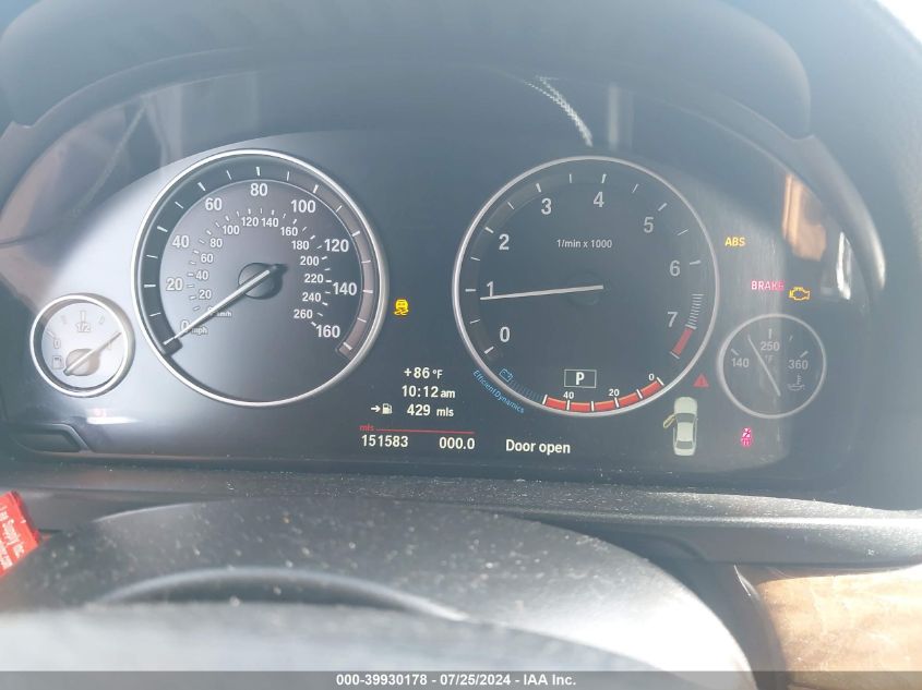 2012 BMW 528I VIN: WBAXG5C58CDX04973 Lot: 39930178