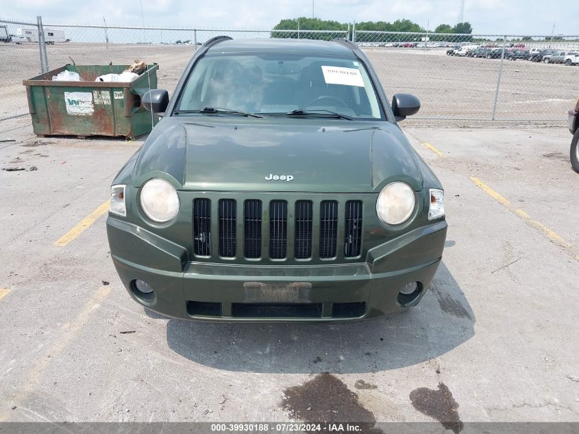 2007 Jeep Compass Sport VIN: 1J8FF47WX7D211695 Lot: 39930188