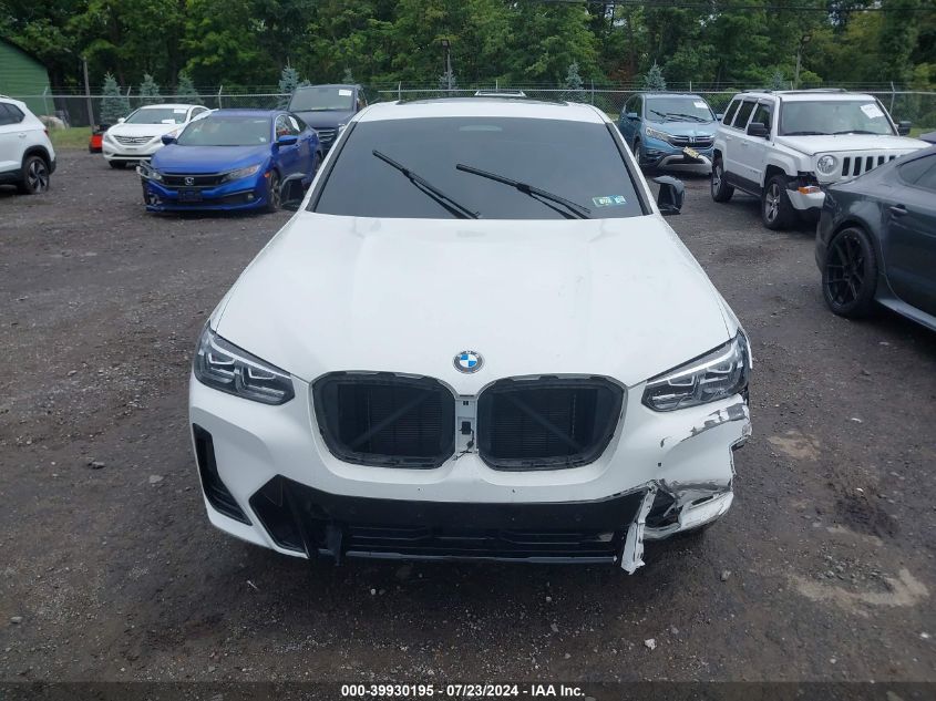 2022 BMW X4 M40I VIN: 5UX43DT06N9J37215 Lot: 39930195