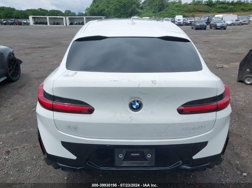 5UX43DT06N9J37215 2022 BMW X4 M40I