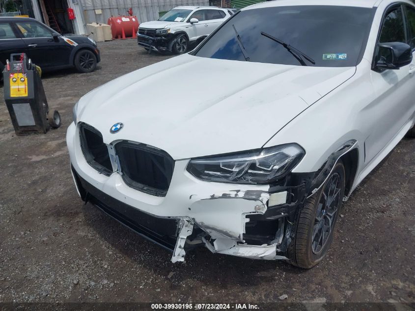 5UX43DT06N9J37215 2022 BMW X4 M40I