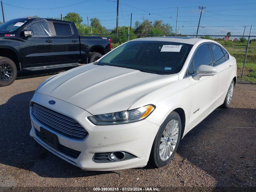 2013 Ford Fusion Hybrid Se VIN: 3FA6P0LU7DR134049 Lot: 39930215