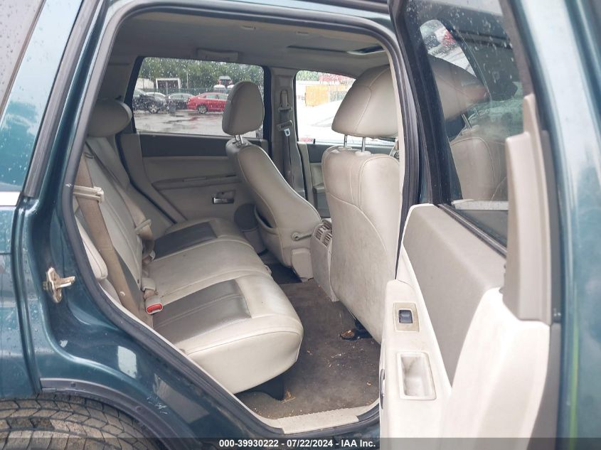 2005 Jeep Grand Cherokee Limited VIN: 1J4HR58205C592964 Lot: 39930222