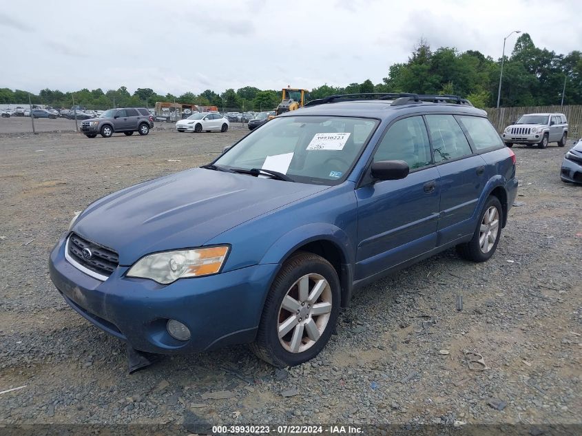 2006 Subaru Outback 2.5I VIN: 4S4BP61C967308571 Lot: 39930223