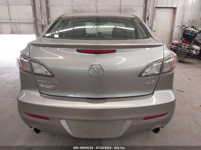 2011 Mazda Mazda3 S Sport VIN: JM1BL1U50B1386864 Lot: 39930225