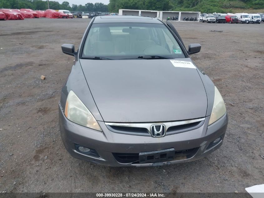 1HGCM567X7A101281 2007 Honda Accord 2.4 Ex