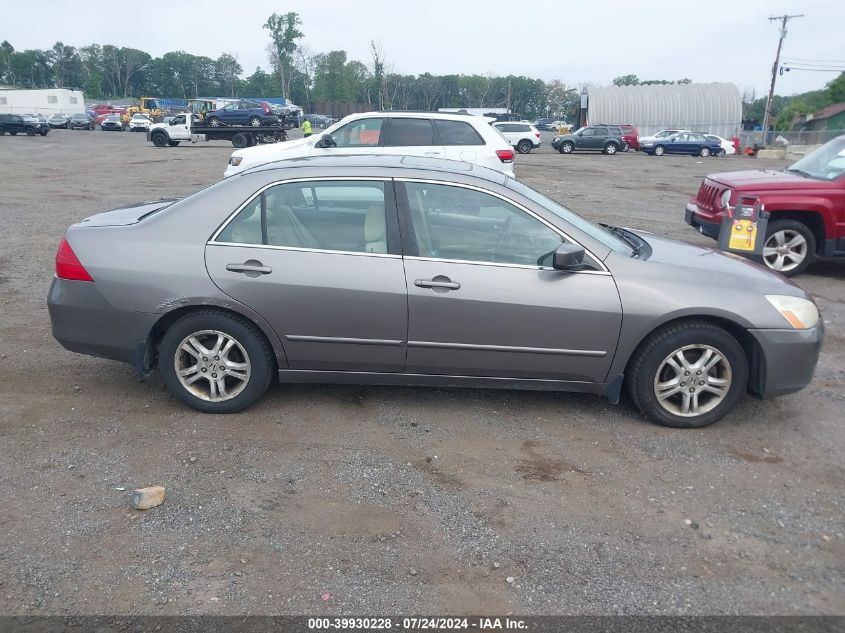 1HGCM567X7A101281 2007 Honda Accord 2.4 Ex