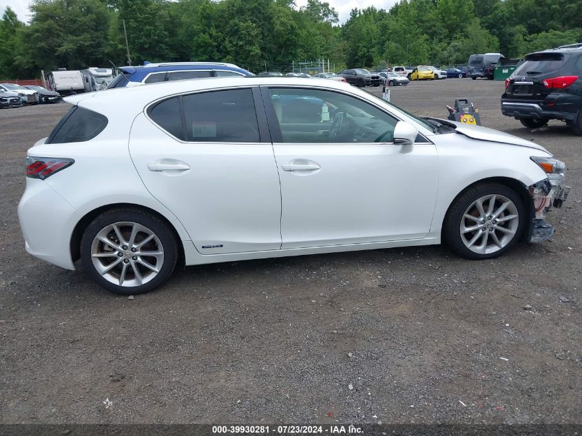 2013 Lexus Ct 200H VIN: JTHKD5BH7D2147759 Lot: 39930281