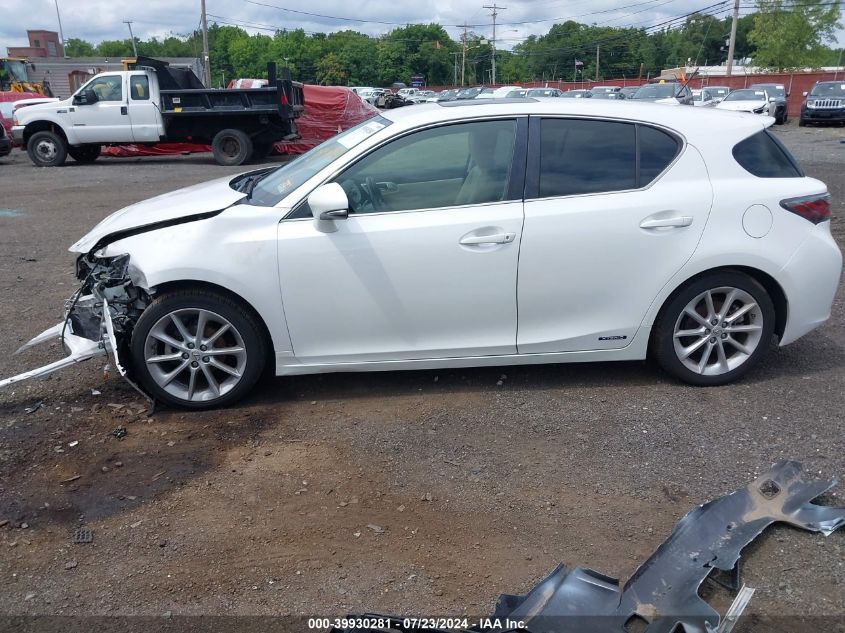 2013 Lexus Ct 200H VIN: JTHKD5BH7D2147759 Lot: 39930281