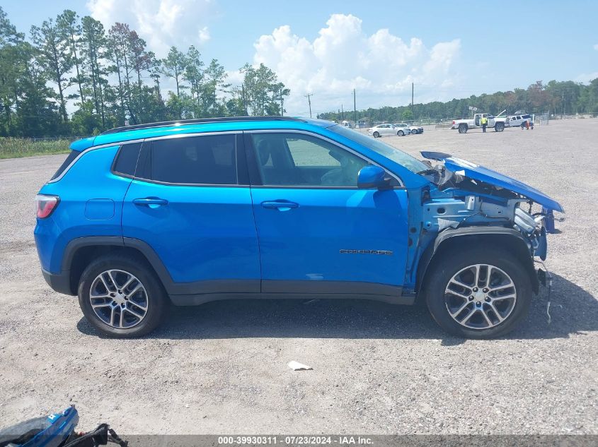 2017 Jeep New Compass Latitude Fwd VIN: 3C4NJCBB8HT658506 Lot: 39930311