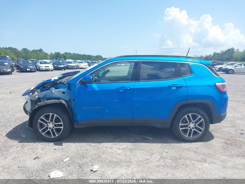 2017 Jeep New Compass Latitude Fwd VIN: 3C4NJCBB8HT658506 Lot: 39930311