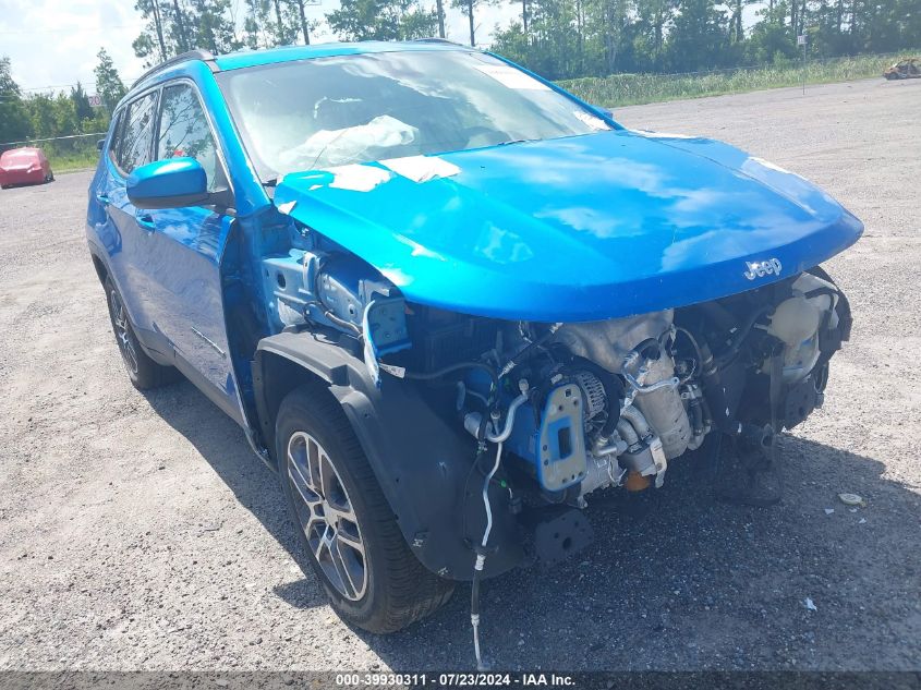 2017 Jeep New Compass Latitude Fwd VIN: 3C4NJCBB8HT658506 Lot: 39930311