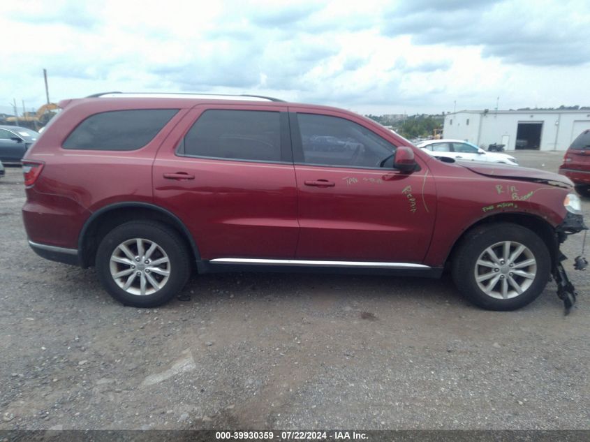 2015 Dodge Durango Sxt VIN: 1C4RDJAG6FC946897 Lot: 39930359