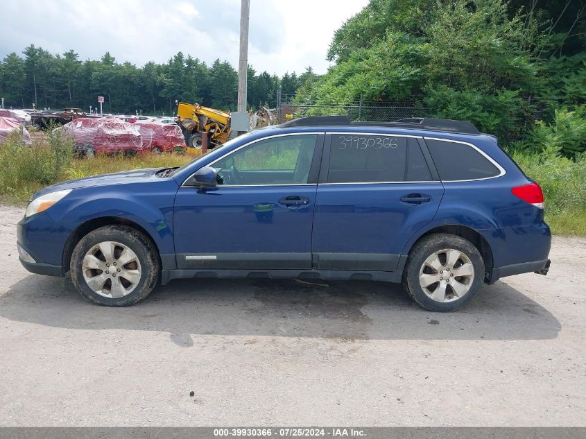 2011 Subaru Outback 3.6R Limited VIN: 4S4BRDKC4B2385272 Lot: 39930366